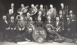 Dechová hudba Zborovice, rok 1959
