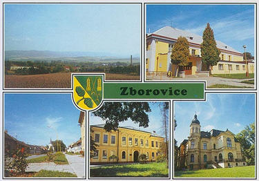 pohlednice Zborovic